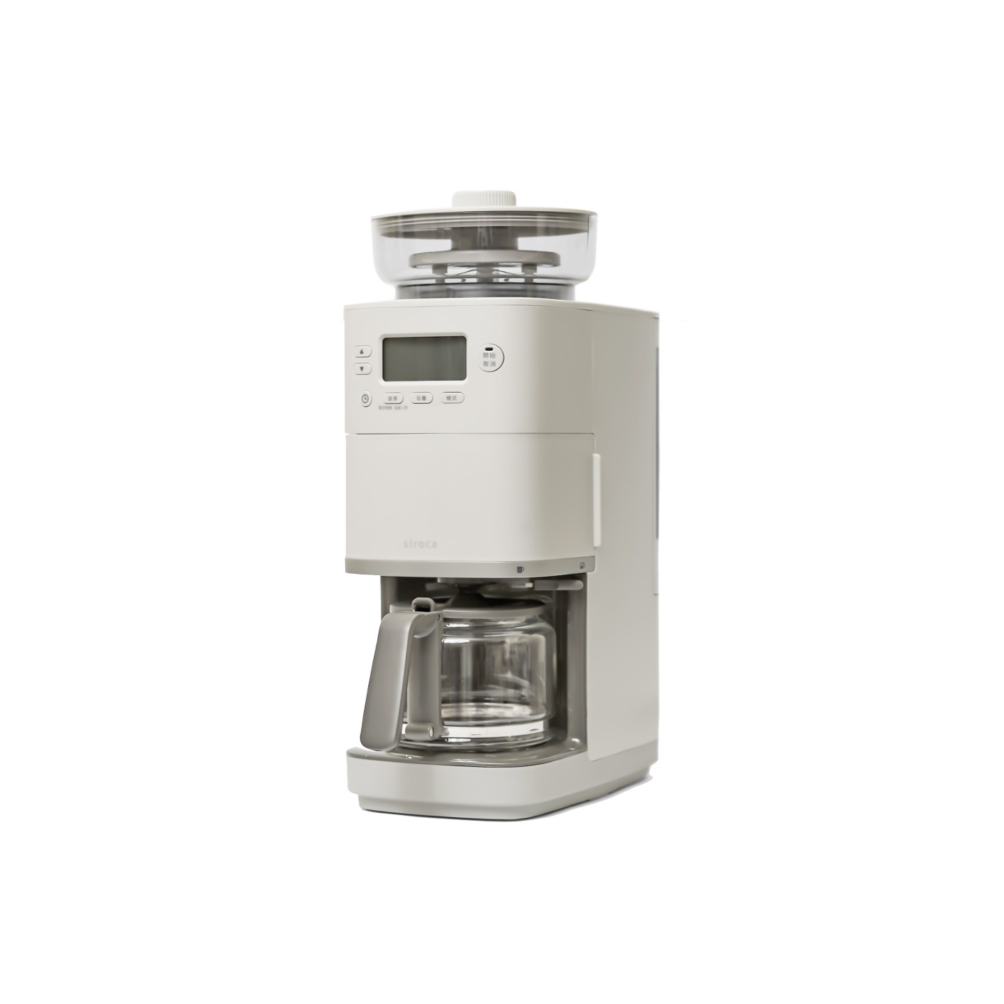 【新品上市】SC-C2510 全自動石臼式研磨咖啡機 淺灰色